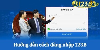 đăng nhập 123b